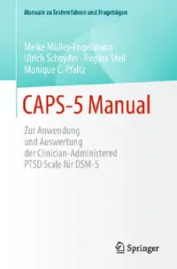 Buy Caps-5 Manual (English, Meike Müller-Engelmann | Ulrich Schnyder | Regina Steil) — BookShops.in