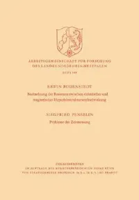 Buy Beobachtung Der Resonanz Zwischen Elektrischer Und Magnetischer Hyperfeinstrukturwechselwirkung. Pro (English, Siegfried Bodenstedt) — BookShops.in