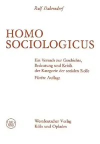 Buy Homo Sociologicus (English, Ralf Dahrendorf) — BookShops.in