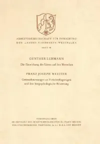 Buy Die Einwirkung Des Lärms Auf Den Menschen. Geräuschmessungen an Verkehrsflugzeugen Und Ihre Hörpsych (English, Franz Josef Meister) — BookShops.in