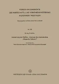 Buy Auswertung Von Gekörn -- Analysen Des Musterstaubes "Flugasche Fortuna I" (English, Robert Meldau) — BookShops.in