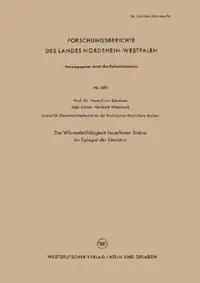Buy Die Wärmeleitfähigkeit Feuerfester Steine Im Spiegel Der Literatur (English, Hans-Ernst Schwiete) — BookShops.in