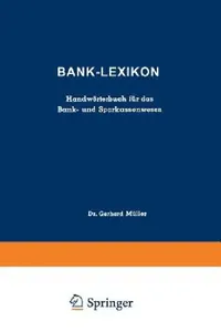 Buy Bank-Lexikon (English, Gerhard Müller) — BookShops.in