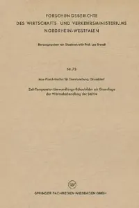 Buy Zeit-Temperatur-Umwandlungs-Schaubilder ALS Grundlage Der Wärmebehandlung Der Stähle (English, Leo Brandt) — BookShops.in