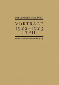 Buy Vorträge der Bibliothek Warburg: II. Vorträge 1922–1923 / I. Teil by Bibliothek Warburg – Vieweg+Teubner German Hardcover 1923 Edition – Higher Education Journalism Textbook — BookShops.in