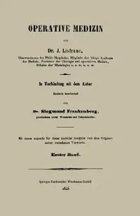 Buy Operative Medizin (English, J. Lisfranc) — BookShops.in