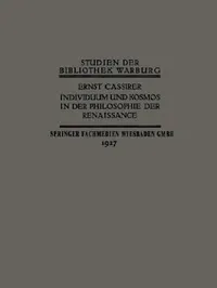 Buy Individuum Und Kosmos in Der Philosophie Der Renaissance (English, Ernst Cassirer) — BookShops.in