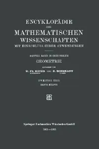 Buy Geometrie (English, H. Mohrmann | W. Fr Meyer) — BookShops.in