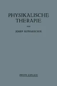 Buy Physikalische Therapie (English, Josef Kowarschik) — BookShops.in