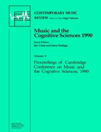Buy Music and the Cognitive Sciences 1990 (English, Ian Cross) — BookShops.in
