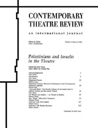Buy Palestinians and Israelis in the Theatre (English, Dan Urian) — BookShops.in