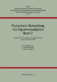 Buy Numerische Behandlung Von Eigenwertaufgaben Band 2 (English, Albrecht | Collatz) — BookShops.in