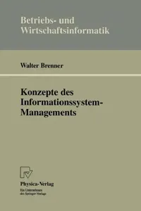 Buy Konzepte Des Informationssystem-Managements (English, Walter Brenner) — BookShops.in