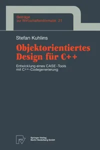 Buy Objektorientiertes Design Für C++ (English, Stefan Kuhlins) — BookShops.in