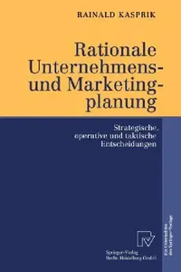 Buy Rationale Unternehmens- Und Marketingplanung (English, Rainald Kasprik) — BookShops.in