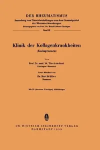 Buy Klinik Der Kollagenkrankheiten (Kollagenosen) (English, K. Müller | W. Tischenforf) — BookShops.in