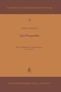 Buy Das Properdin (English, H. Schmidt) — BookShops.in
