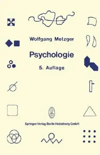 Buy Psychologie (English, Wolfgang Metzger) — BookShops.in