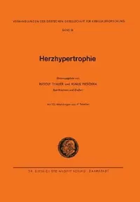 Buy Herzhypertrophie (English, Rudolf Thauer | Klaus Pleschka) — BookShops.in