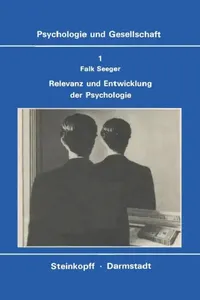 Buy Relevanz Und Entwicklung Der Psychologie (English, F. Seeger) — BookShops.in