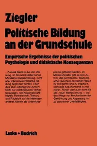 Buy Politische Bildung an Der Grundschule (English, Ingrid Ziegler) — BookShops.in