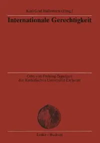 Buy Internationale Gerechtigkeit (English, Karl Graf Ballestrem) — BookShops.in
