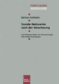 Buy Soziale Netzwerke Nach Der Verwitwung (English, Betina Hollstein) — BookShops.in