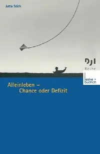 Buy Alleinleben -- Chance Oder Defizit (English, Jutta Stich) — BookShops.in
