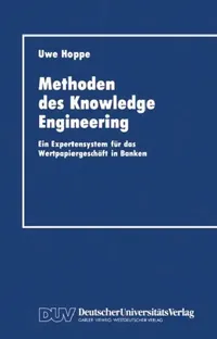 Buy Methoden Des Knowledge Engineering (English, Uwe Hoppe) — BookShops.in