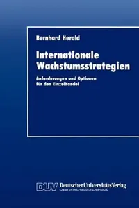 Buy Internationale Wachstumsstrategien (English, Bernhard Herold) — BookShops.in