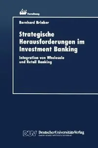 Buy Strategische Herausforderungen Im Investment Banking (English, Bernhard Brinker) — BookShops.in