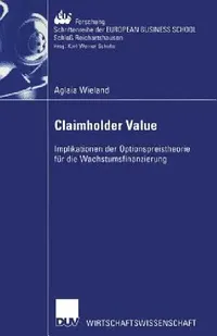 Buy Claimholder Value (English, Aglaia Wieland) — BookShops.in