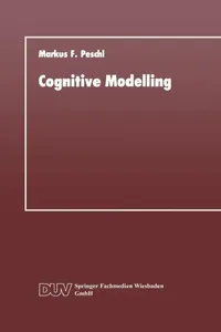 Buy Cognitive Modelling (English, Markus F. Peschl) — BookShops.in