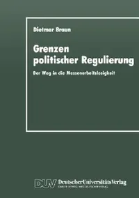 Buy Grenzen Politischer Regulierung (English, Dietmar Braun) — BookShops.in