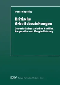 Buy Britische Arbeitsbeziehungen (English, Irene Dingeldey) — BookShops.in