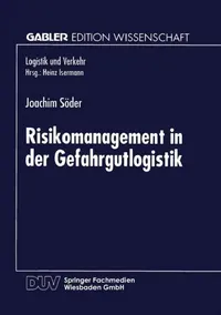 Buy Risikomanagement in Der Gefahrgutlogistik (English, Joachim Söder) — BookShops.in