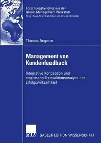 Buy Management Von Kundenfeedback (English, Thomas Angerer) — BookShops.in
