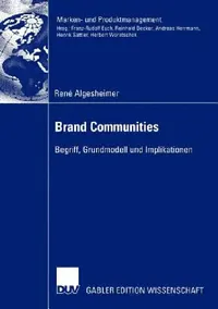 Buy Brand Communities (English, René Algesheimer) — BookShops.in