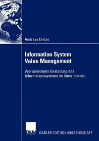 Buy Information System Value Management (English, Andreas Dietze) — BookShops.in