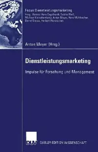 Buy Dienstleistungsmarketing (English, Anton Meyer) — BookShops.in