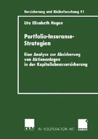 Buy Portfolio-Insurance-Strategien (English, Uta Hagen) — BookShops.in