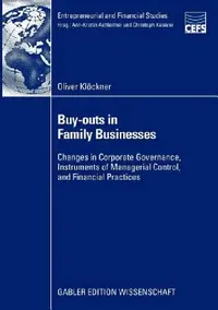 Buy Buy-Outs in Family Businesses (English, Oliver Klöckner) — BookShops.in