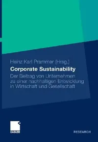 Buy Corporate Sustainability (English, Heinz Karl Prammer) — BookShops.in