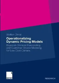 Buy Operationalizing Dynamic Pricing Models (English, Steffen Christ) — BookShops.in