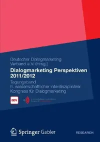 Buy Dialogmarketing Perspektiven 2011/2012 (English, Deutscher Dialogmarketing Verband E. V.) — BookShops.in