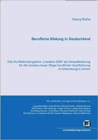 Buy Berufliche Bildung in Deutschland (English, Georg Rothe) — BookShops.in