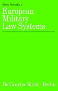 Buy European Military Law Systems (English, Georg Nolte) — BookShops.in
