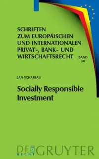 Buy Socially Responsible Investment (English, Jan Scharlau) — BookShops.in