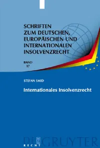 Buy Internationales Insolvenzrecht (English, Stefan Smid) — BookShops.in