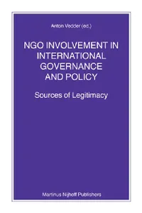 Buy Ngo Involvement in International Governance and Policy (English, Anton Vedder) — BookShops.in